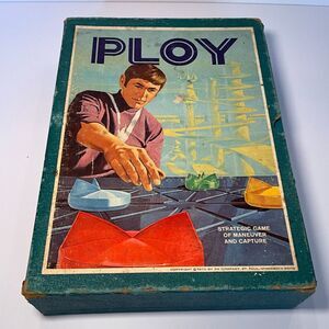 Vintage 1970 Ploy Strategy Game 3M complete